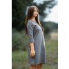 Šaty KOKO Šedá melé