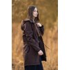 Parka kombi hnědá