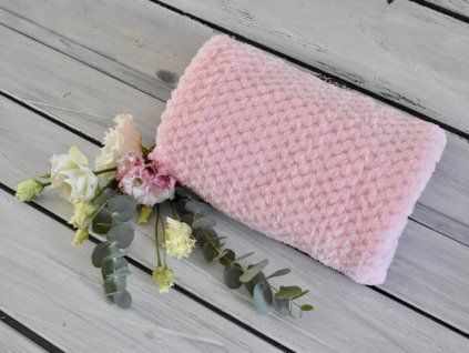 Deka pre bábätko ružová