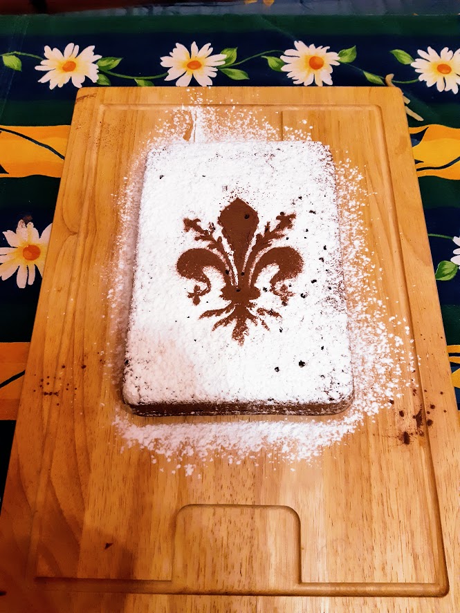 Schiacciata alla fiorentina - tradiční florentský moučník