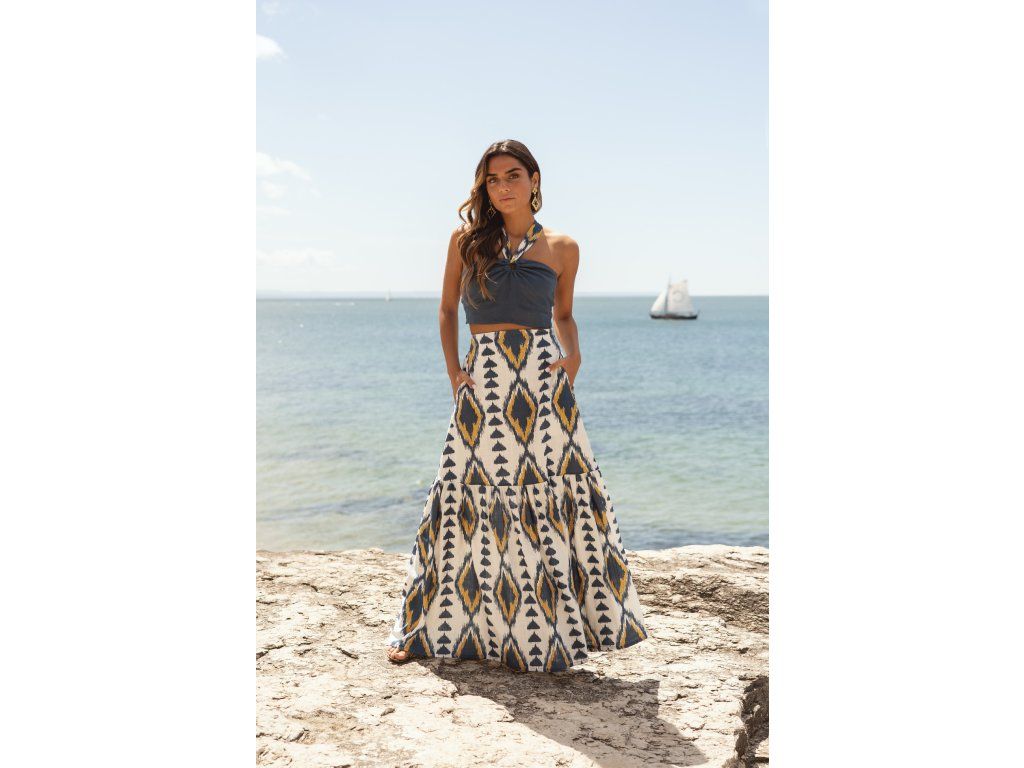 Dámský top Sole CARTAGENA nomad ikat