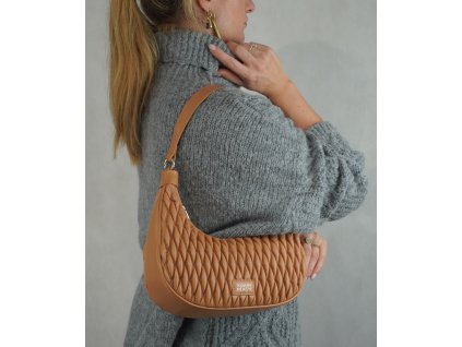 Dámská kabelka Silvian Heach hnědá