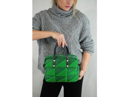 Dámská textilní kabelka Pepe Moll zelená