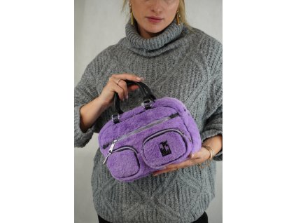 Dámská textilní kabelka Pepe Moll fialová