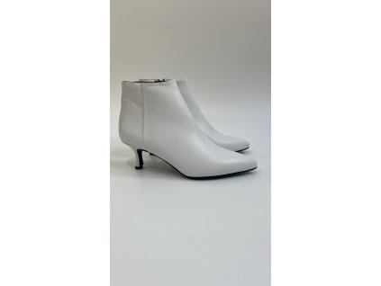 Dámské kotníčkové boty Chimar bílé