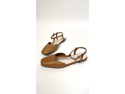 Dámské baleríny Top3 s otevřenou patou