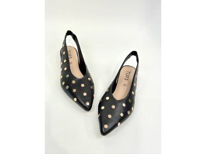 Dámské balerínky Top3 hnědé