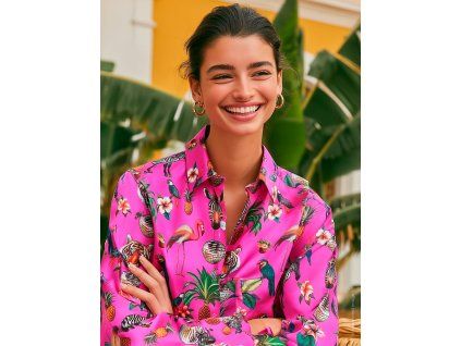 Dámská košile Vilagallo DISCO PINK