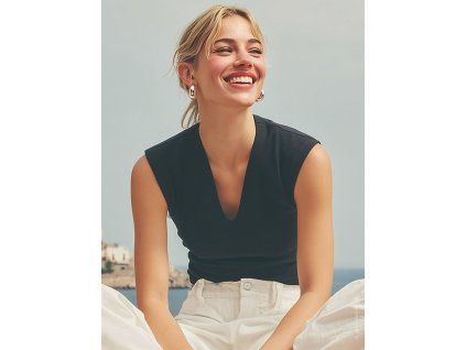 Dámský top Vilagallo NEGRO