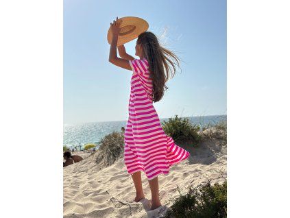 Dámské šaty Vilagallo fuchsia