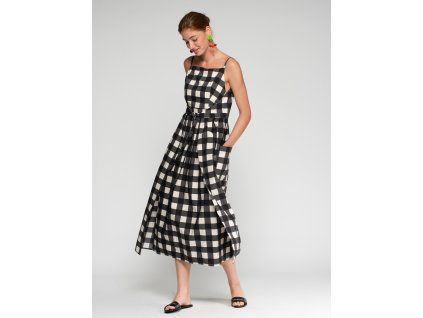 Dámské kostkované šaty Vilagallo