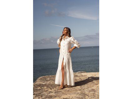 Dámské šaty Sole MENORCA bílé