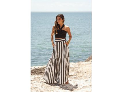 Dámská sukně Sole EMMA černo-bílá