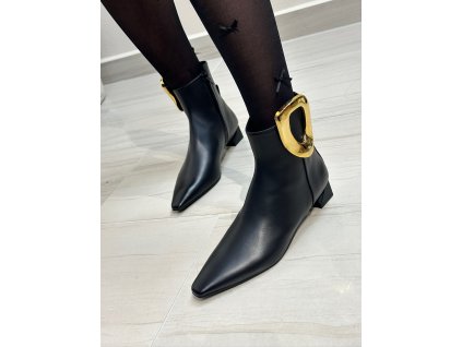 Dámské kotníčkové boty Ezzio černé
