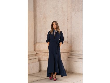 Dámské šaty Sole MARIE modré