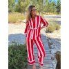 Dámská halenka Vilagallo Rojo raya rosa