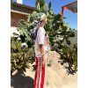 Dámské kalhoty Vilagallo Rojo raya rosa