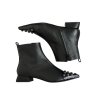 Dámské kotníčkové boty Ezzio černé s vybíjením