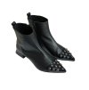 Dámské kotníčkové boty Ezzio černé s vybíjením