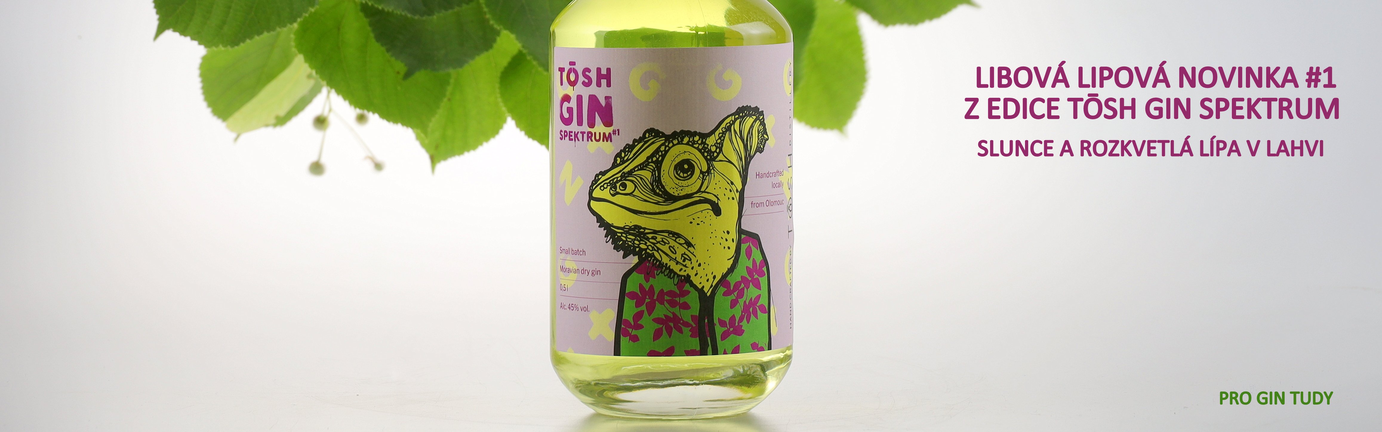 TOSH GIN SPEKTRUM #1 - nová edice, nová chuť