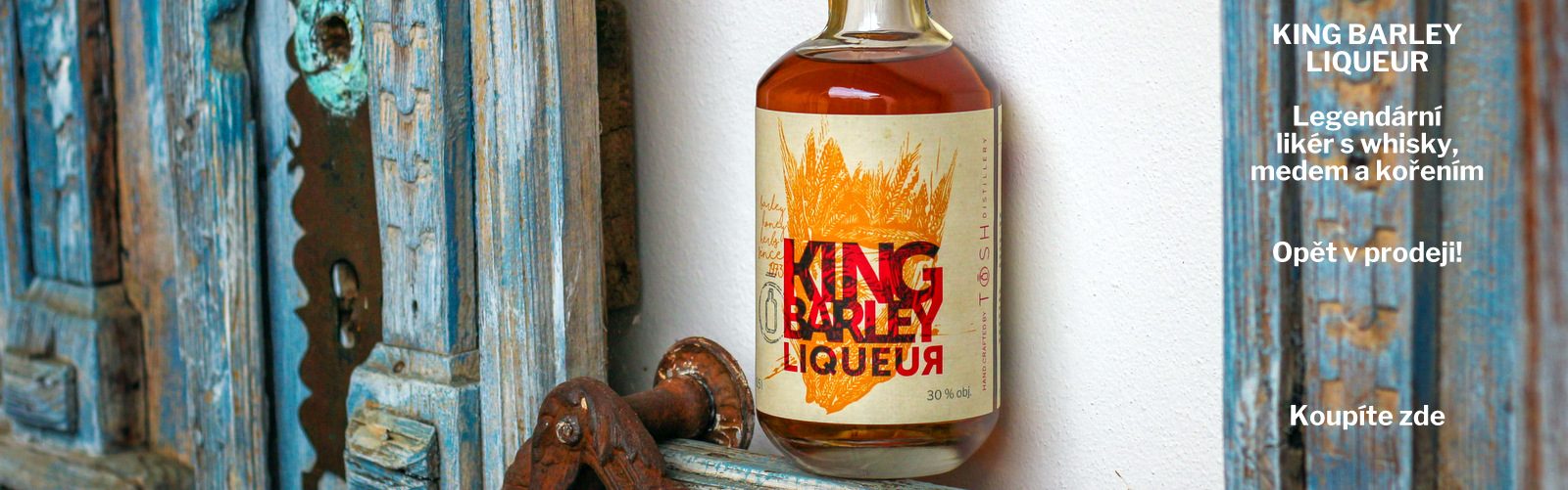 King Barley Liqueur opět v prodeji!