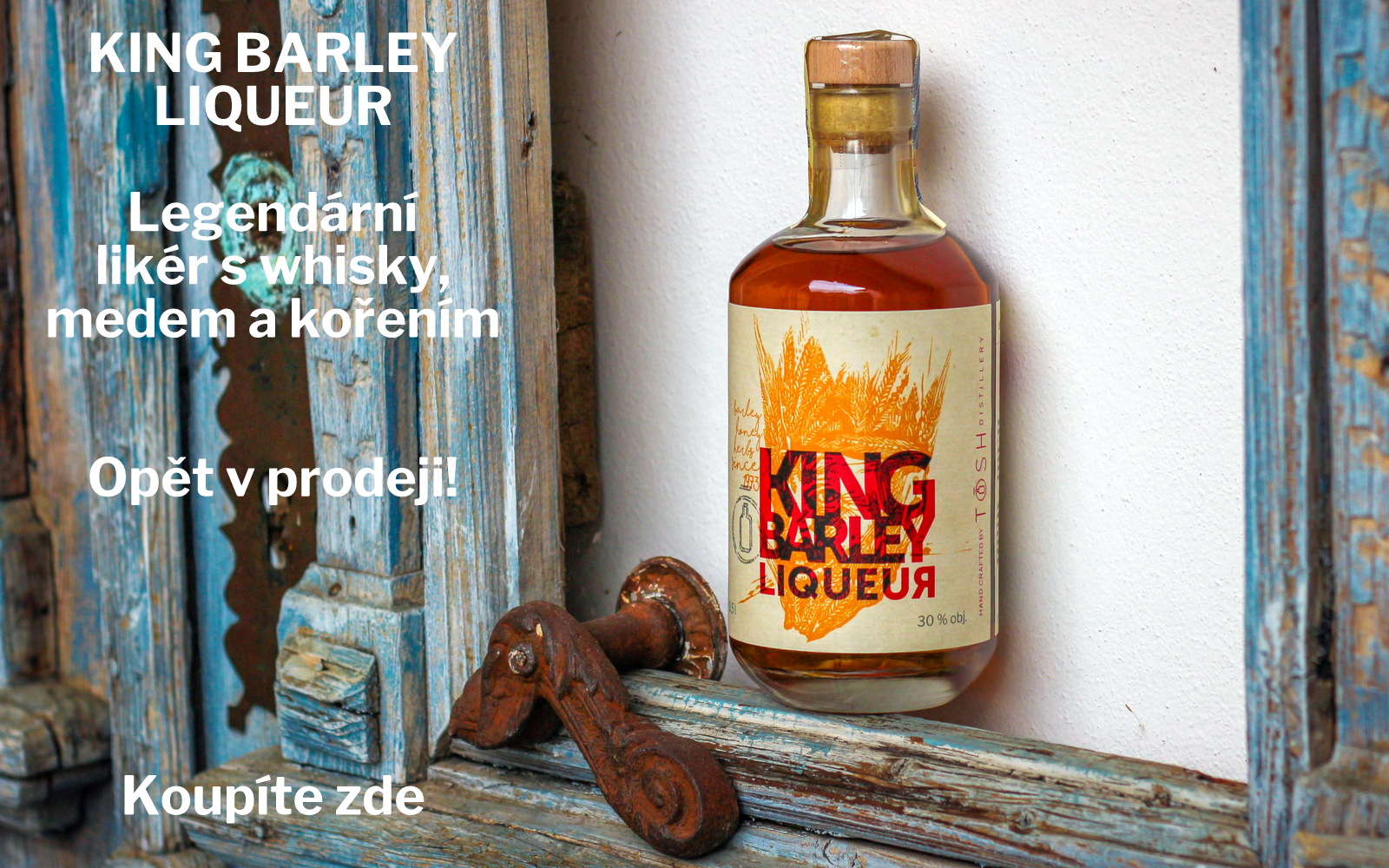 King Barley Liqueur opět v prodeji!