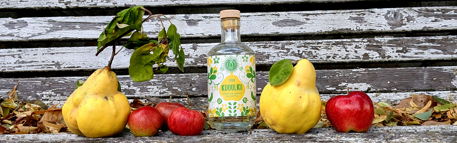 Kdoulko - kdoule a jablko, půl na půl