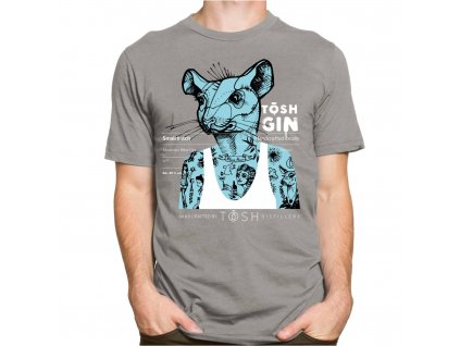 Triko - TŌSH Gin modrý