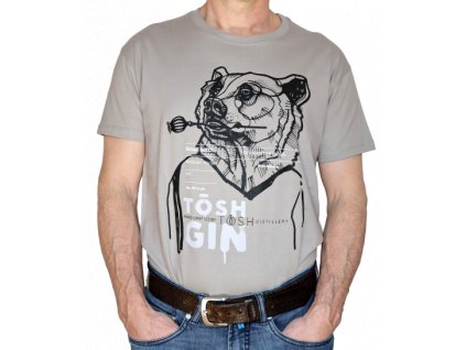 Triko - TOSH GIN - pánské/unisex - šedé