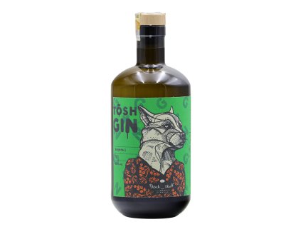 tosh gin black stuff 700ml front
