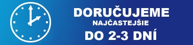 Doručujeme najčastejšie do 2-3 dní