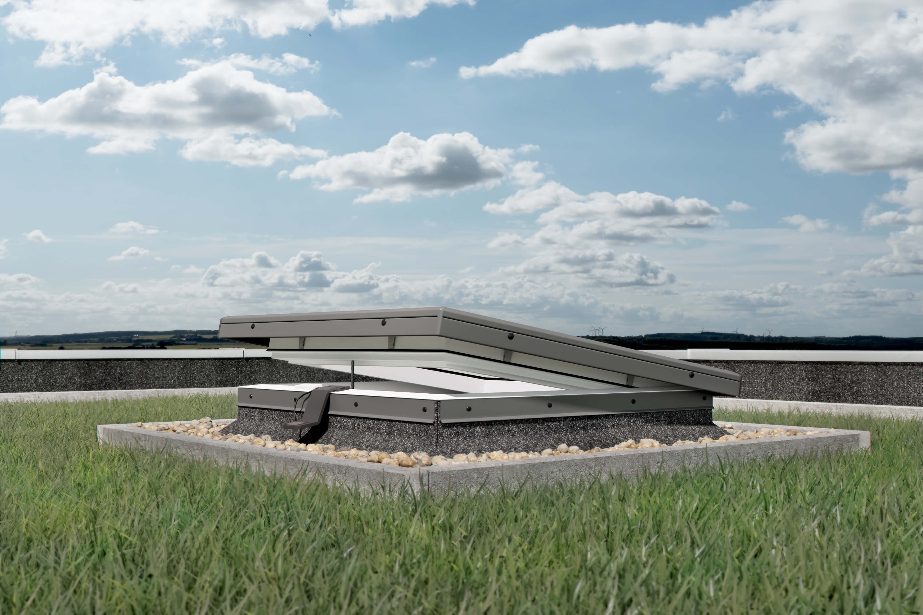 Svetlíkové okná pre ploché strechy