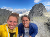 AOnadruhou na vrcholu Punta Ferrario