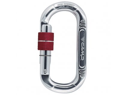 Šroubovací oválná karabina C.A.M.P. Oval Compact Lock