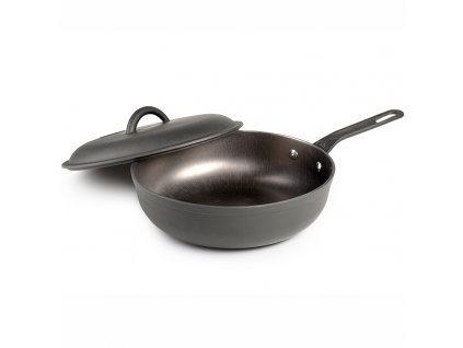 Litinová hluboká pánev GSI Outdoors Guidecast Deep Frypan 254 mm