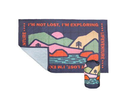 62160 fleeced lined blanket mountain 21