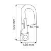 Párací tlumič C.A.M.P. Shock Absorber Rewind Double 2 × 984