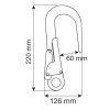 Zajišťovací hák C.A.M.P. Hook 60 mm