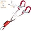 Párací tlumič C.A.M.P. Retexo Rope Double 135 cm