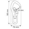 Polohovací lanyard C.A.M.P. Cable Adjuster + 2149