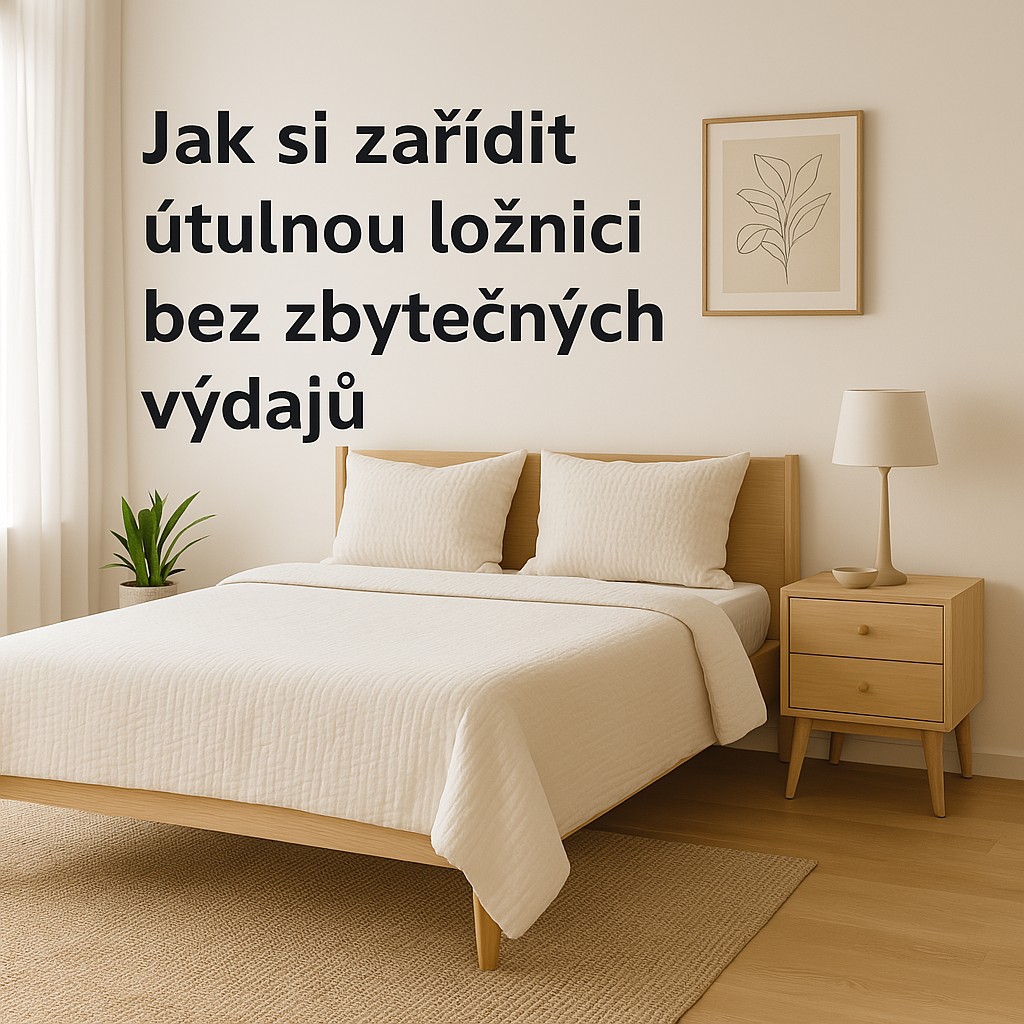 Jak si zařídit útulnou ložnici bez zbytečných výdajů