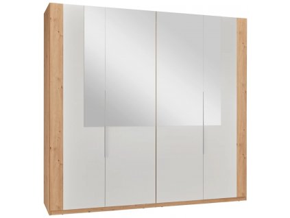 satni skrin 4 dveri 180x200 bila