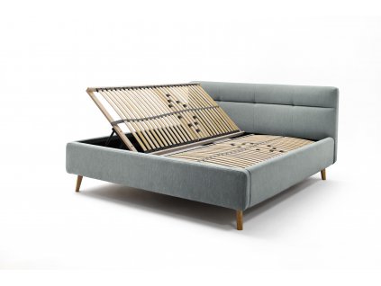 Lotte eisblau 9005 18 grob