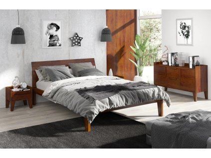 Postel CHLOE 180x200 cm, borovicové dřevo