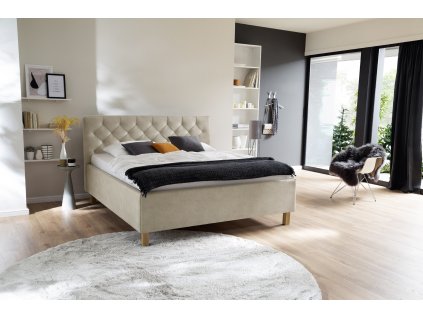 San Remo Bulus 02 beige Fuß Eiche 2124 21 fein