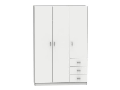 1084 armario tres puertas Turin blanco cerrado