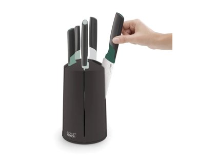 Sada nožů s rotačním stojanem Elev