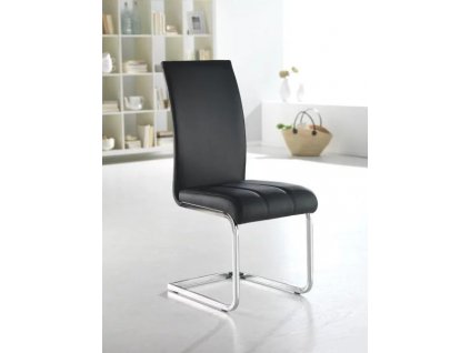 Elegantní černá židle POLA3