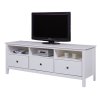 TV stolek 160 cm VINCENT bílý2
