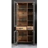 33528 2 vitrina cara dekor stareho dreva seda